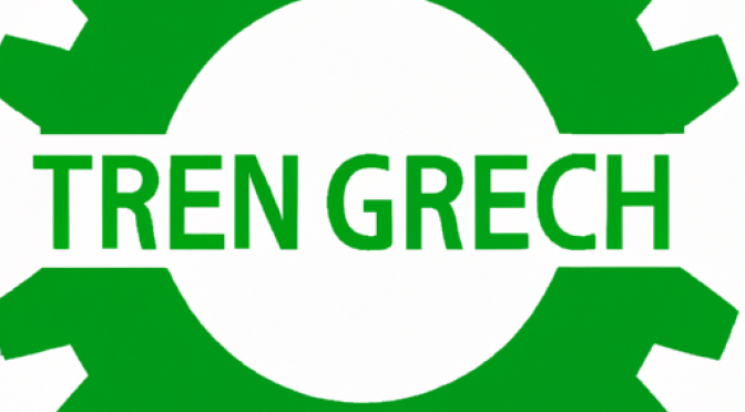 Green tech in industry illustration
