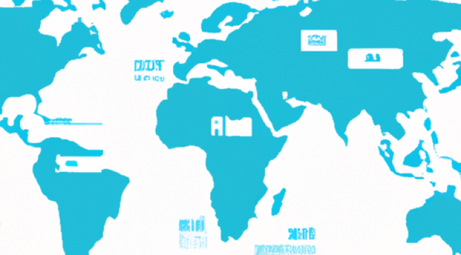 Water footprint infographic, global usage statistics chart