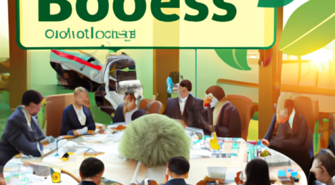 Image of corporate meetings or conferences discussing biomass and biogas industry trends.