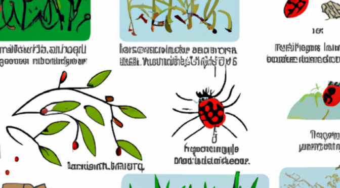Ecosystem resilience and resistance graphics with invasive species effects
