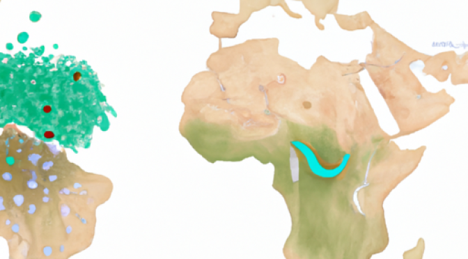 Utilizing Artificial Intelligence in the analysis of animal migration routes: Visual examples