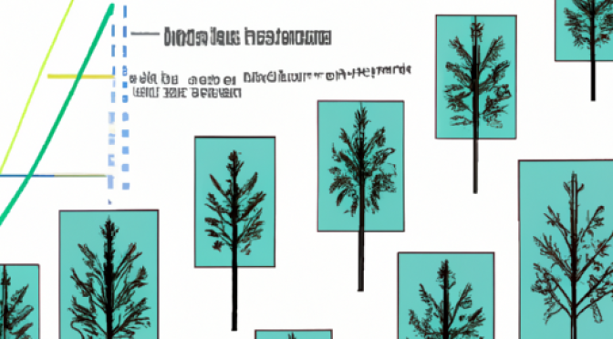 Carbon sequestration graphics in restored habitats