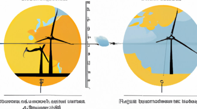 How climate change affects wind and solar energy potential, visuals