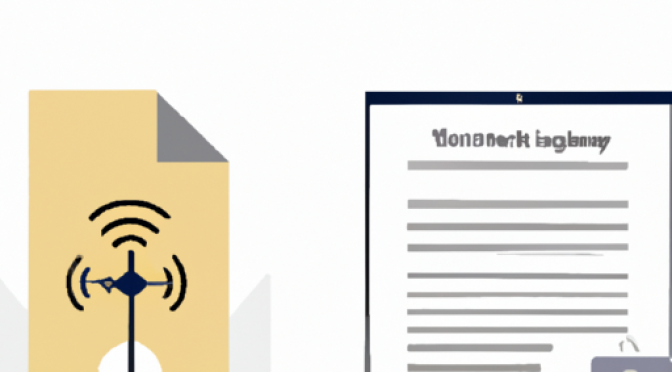 Energy regulation document with IoT device, policy impact illustration