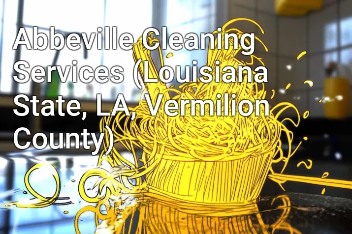 Abbeville Cleaning Services (Louisiana State, LA, Vermilion County)