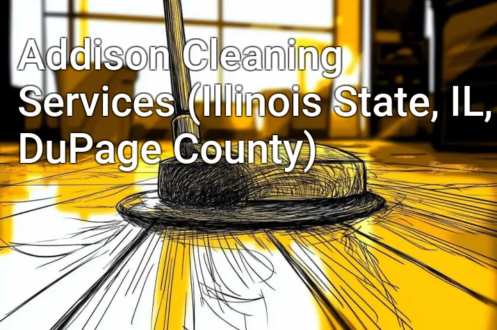 Addison Cleaning Services (Illinois State, IL, DuPage County)