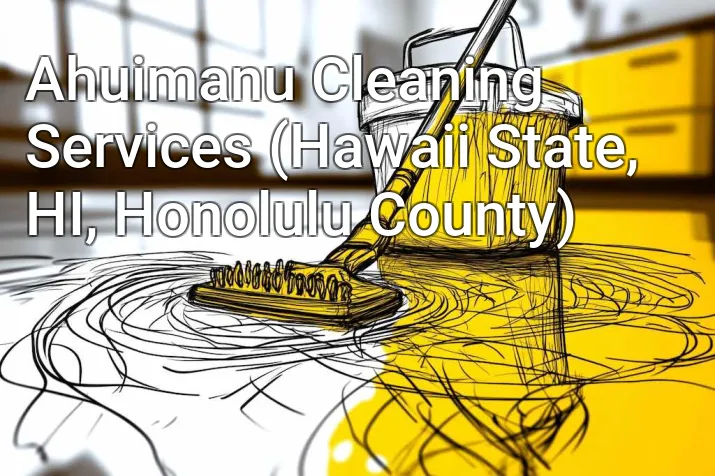Ahuimanu Cleaning Services (Hawaii State, HI, Honolulu County)