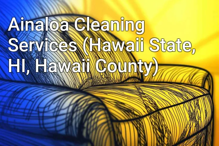 Ainaloa Cleaning Services (Hawaii State, HI, Hawaii County)