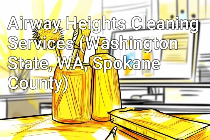 Airway Heights Cleaning Services (Washington State, WA, Spokane County)