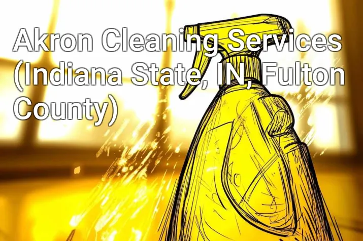 Akron Cleaning Services (Indiana State, IN, Fulton County)