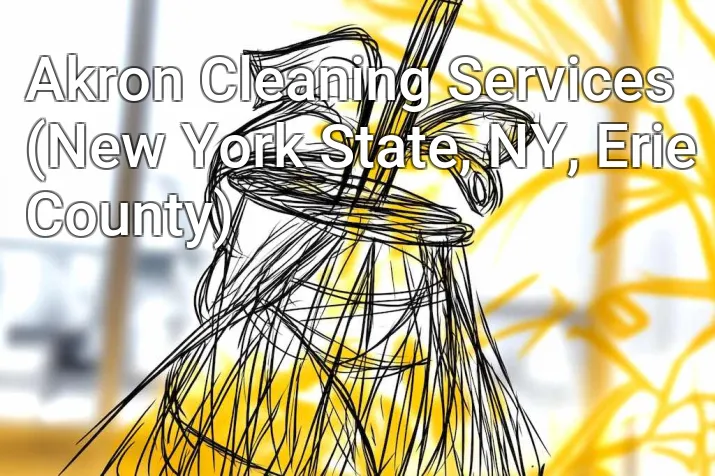 Akron Cleaning Services (New York State, NY, Erie County)