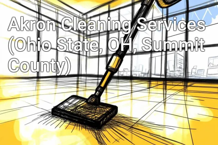 Akron Cleaning Services (Ohio State, OH, Summit County)