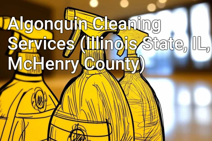 Algonquin Cleaning Services (Illinois State, IL, McHenry County)