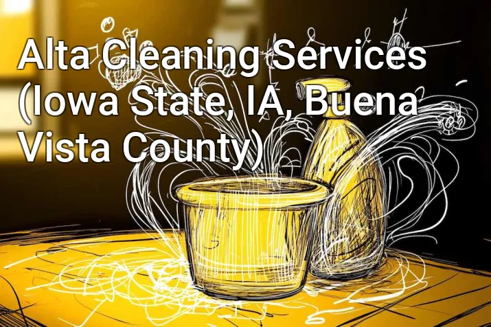 Alta Cleaning Services (Iowa State, IA, Buena Vista County)