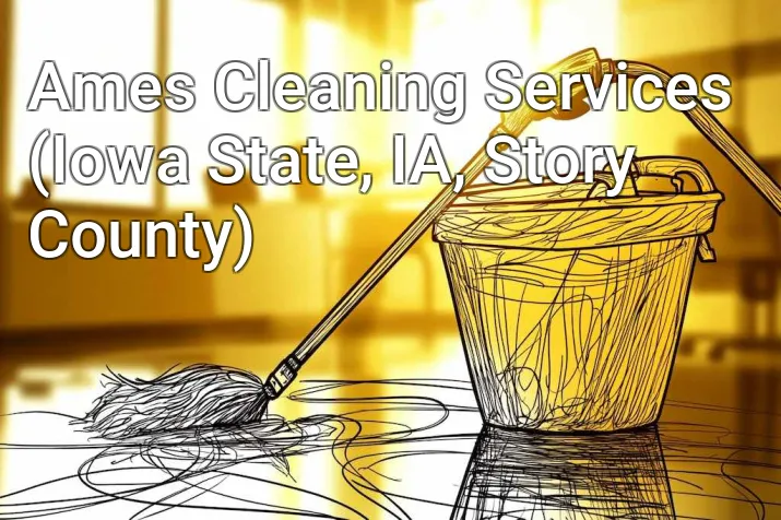 Ames Cleaning Services (Iowa State, IA, Story County)