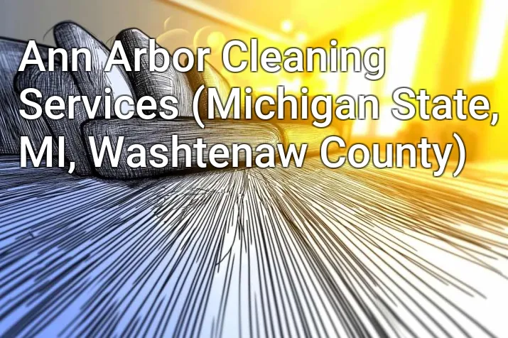 Ann Arbor Cleaning Services (Michigan State, MI, Washtenaw County)