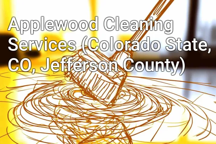 Applewood Cleaning Services (Colorado State, CO, Jefferson County)