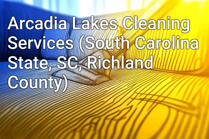 Arcadia Lakes Cleaning Services (South Carolina State, SC, Richland County)
