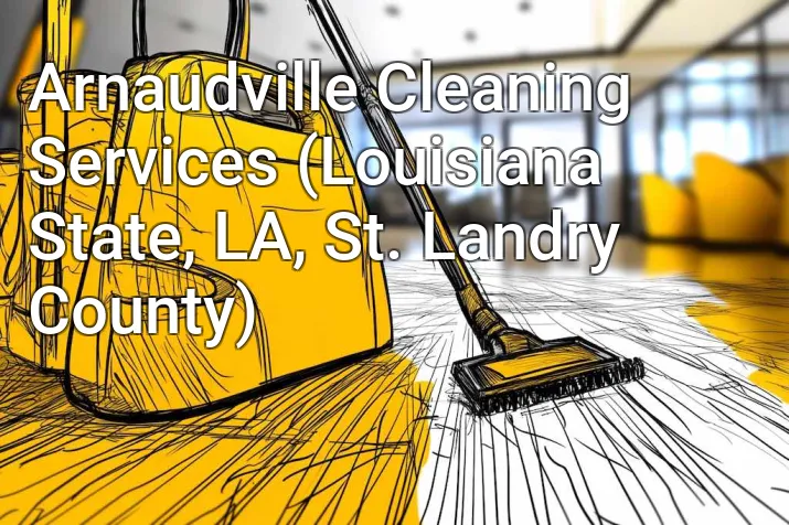 Arnaudville Cleaning Services (Louisiana State, LA, St. Landry County)