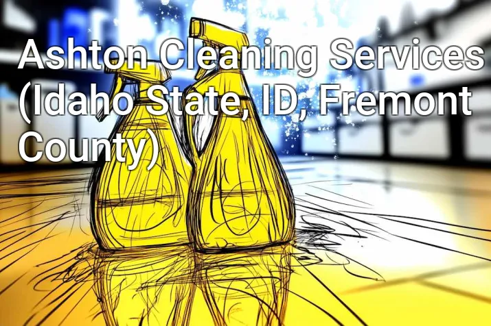 Ashton Cleaning Services (Idaho State, ID, Fremont County)