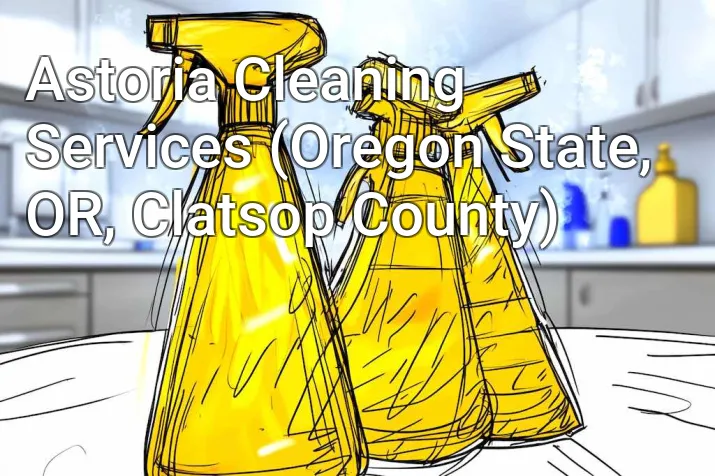 Astoria Cleaning Services (Oregon State, OR, Clatsop County)