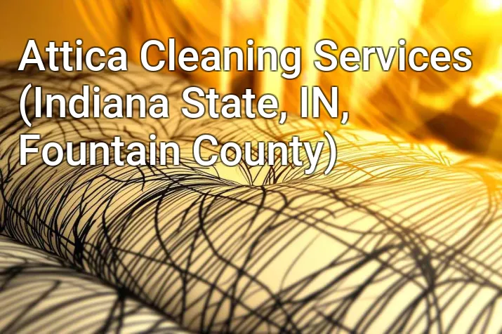 Attica Cleaning Services (Indiana State, IN, Fountain County)