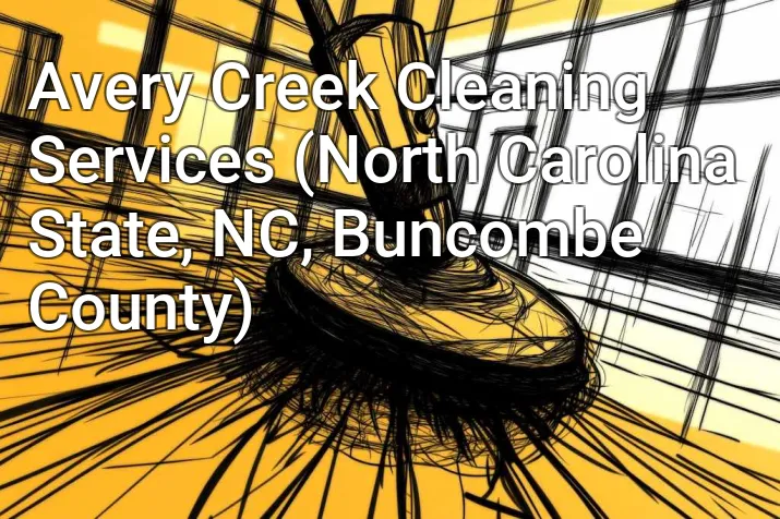 Avery Creek Cleaning Services (North Carolina State, NC, Buncombe County)