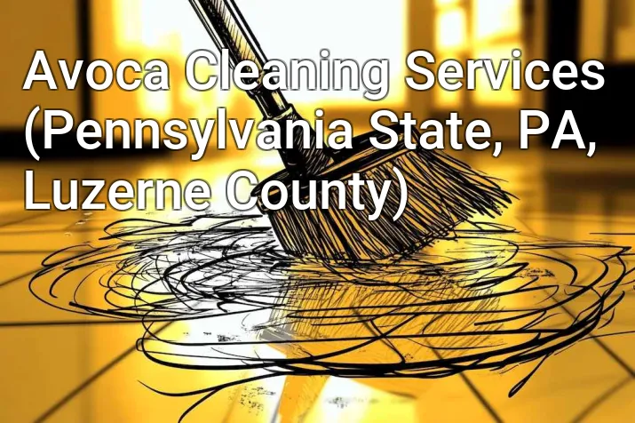 Avoca Cleaning Services (Pennsylvania State, PA, Luzerne County)