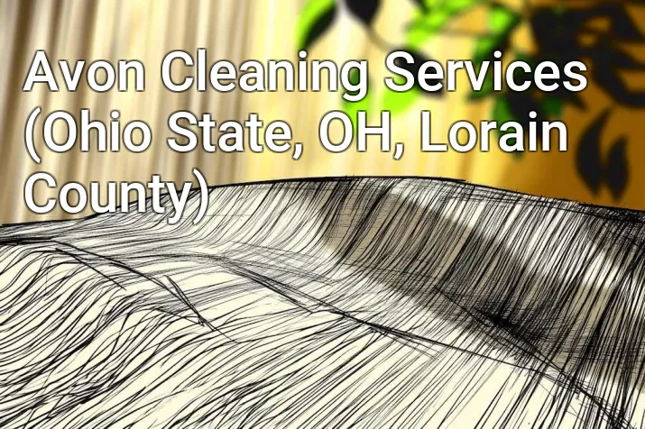 Avon Cleaning Services (Ohio State, OH, Lorain County)