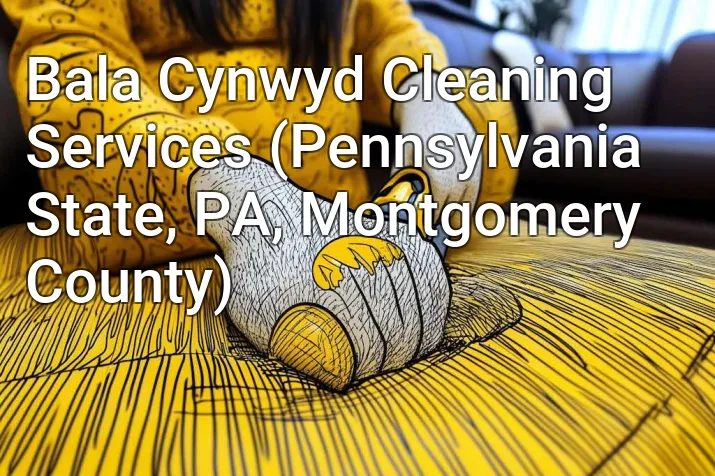 Bala Cynwyd Cleaning Services (Pennsylvania State, PA, Montgomery County)