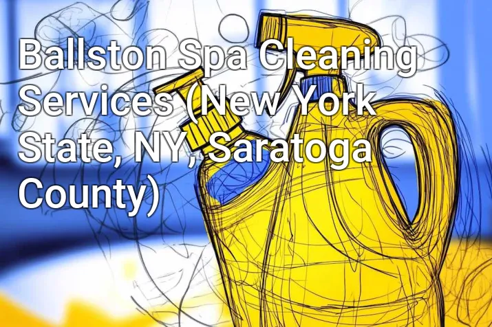 Ballston Spa Cleaning Services (New York State, NY, Saratoga County)