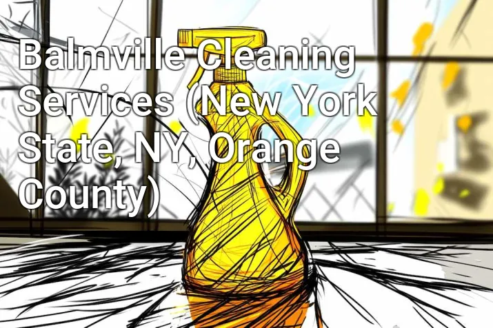 Balmville Cleaning Services (New York State, NY, Orange County)