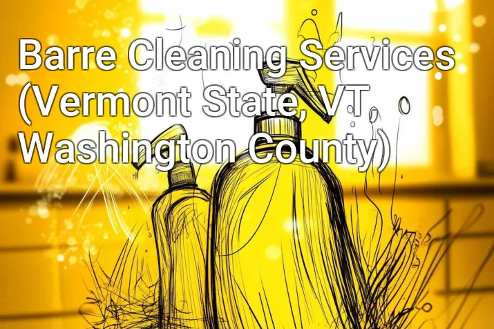Barre Cleaning Services (Vermont State, VT, Washington County)