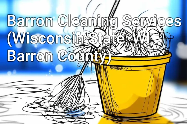 Barron Cleaning Services (Wisconsin State, WI, Barron County)