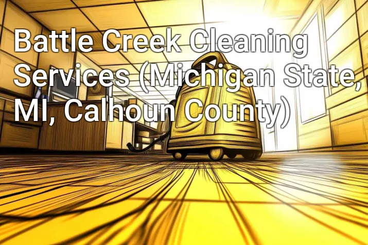 Battle Creek Cleaning Services (Michigan State, MI, Calhoun County)