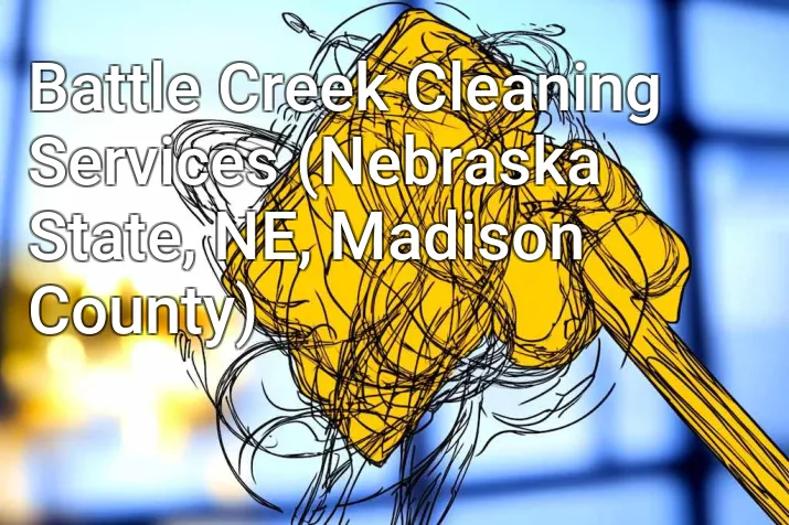 Battle Creek Cleaning Services (Nebraska State, NE, Madison County)
