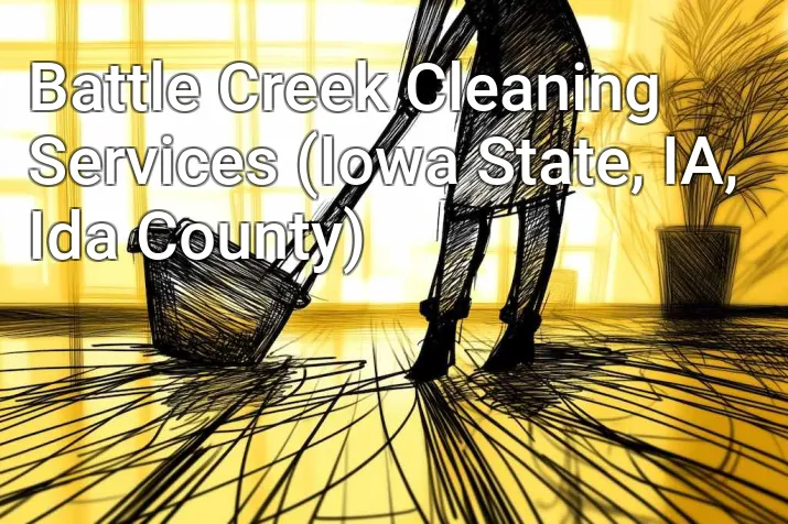 Battle Creek Cleaning Services (Iowa State, IA, Ida County)