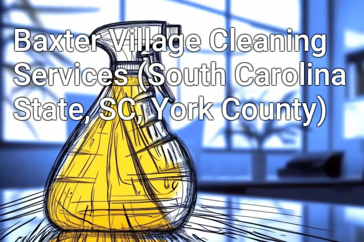 Baxter Village Cleaning Services (South Carolina State, SC, York County)