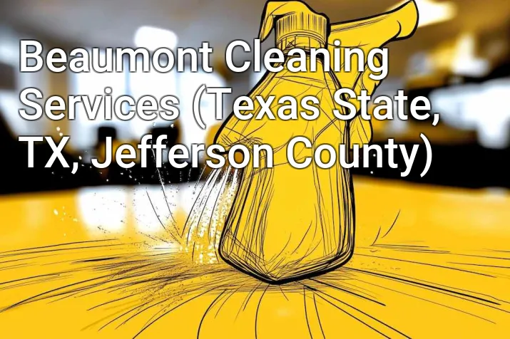 Beaumont Cleaning Services (Texas State, TX, Jefferson County)