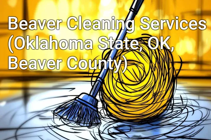 Beaver Cleaning Services (Oklahoma State, OK, Beaver County)