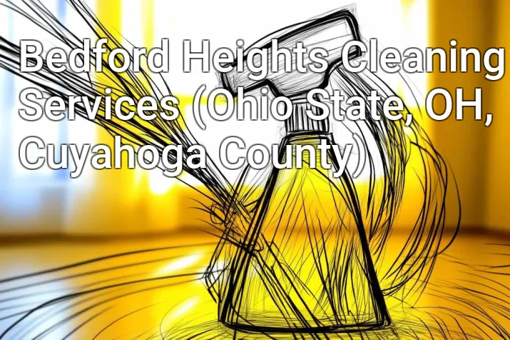 Bedford Heights Cleaning Services (Ohio State, OH, Cuyahoga County)