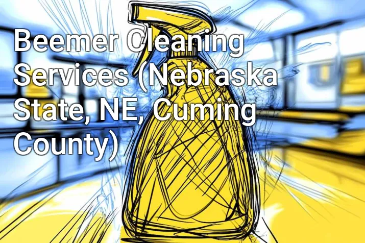 Beemer Cleaning Services (Nebraska State, NE, Cuming County)