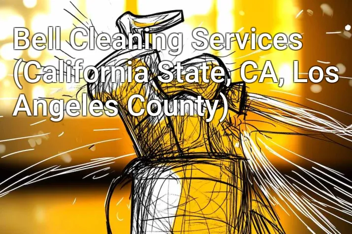 Bell Cleaning Services (California State, CA, Los Angeles County)