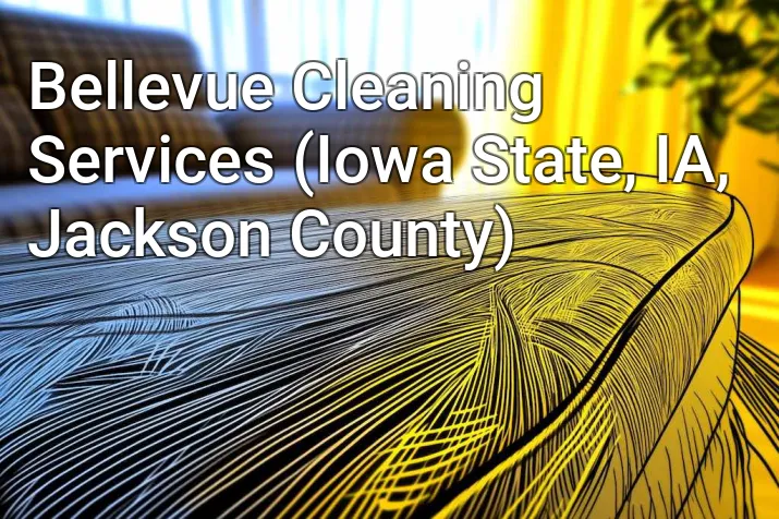 Bellevue Cleaning Services (Iowa State, IA, Jackson County)
