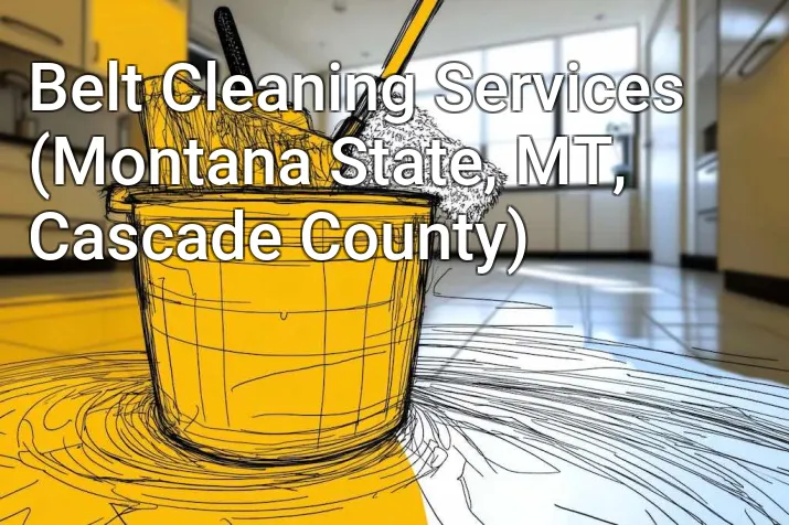 Belt Cleaning Services (Montana State, MT, Cascade County)