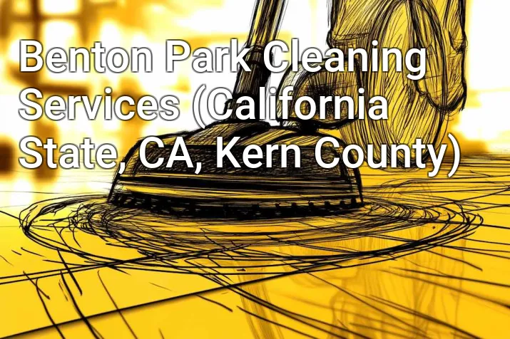Benton Park Cleaning Services (California State, CA, Kern County)