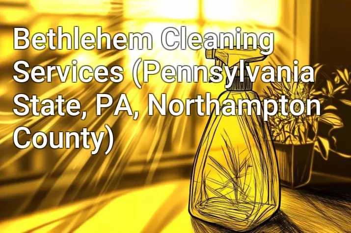 Bethlehem Cleaning Services (Pennsylvania State, PA, Northampton County)