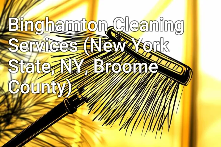 Binghamton Cleaning Services (New York State, NY, Broome County)