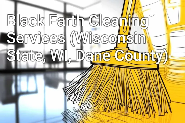 Black Earth Cleaning Services (Wisconsin State, WI, Dane County)