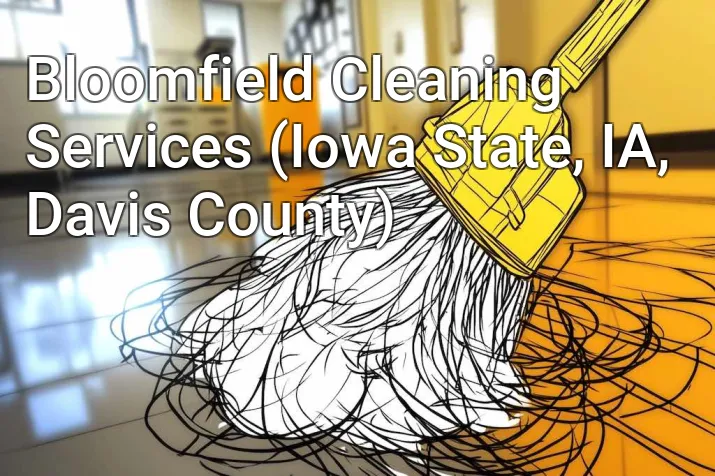 Bloomfield Cleaning Services (Iowa State, IA, Davis County)